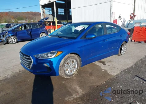 2017 Hyundai Elantra Se из США, поврежденный, VIN KMHD74LF0HU090853